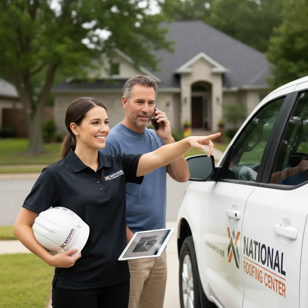 National Roofing Center customer support in Honey Creek